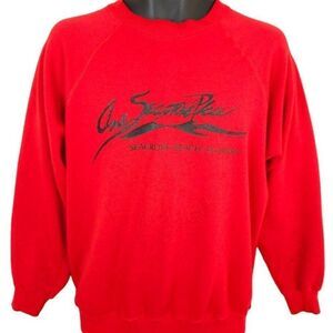 Seagrove Beach Sweatshirt Mens Size Large Vintage 80s One Seagrove Place Florida